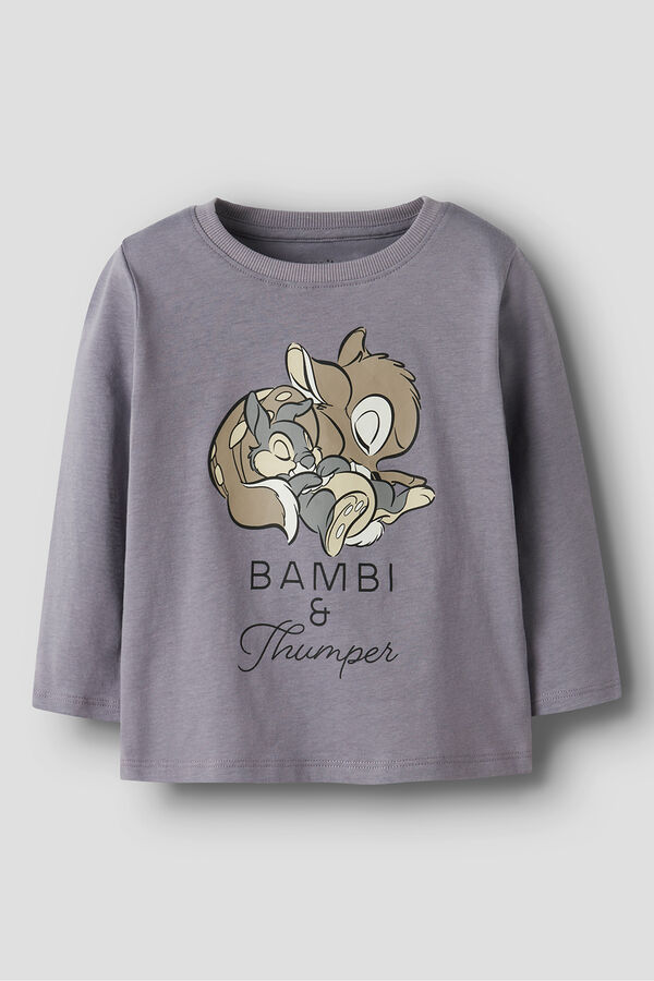 Name it T-shirt Bambi cinzento