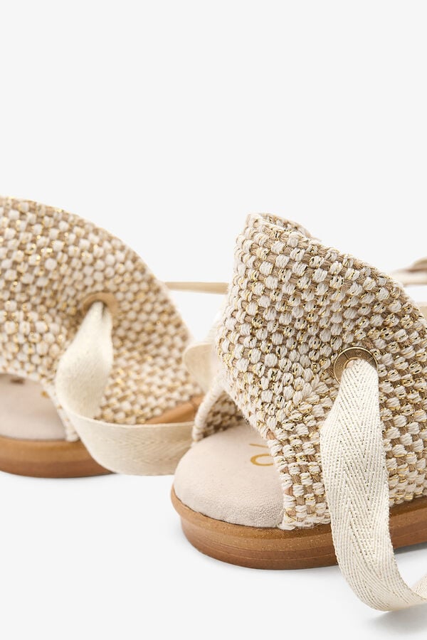 Popa Sandalia plana Poipu Boreal beige