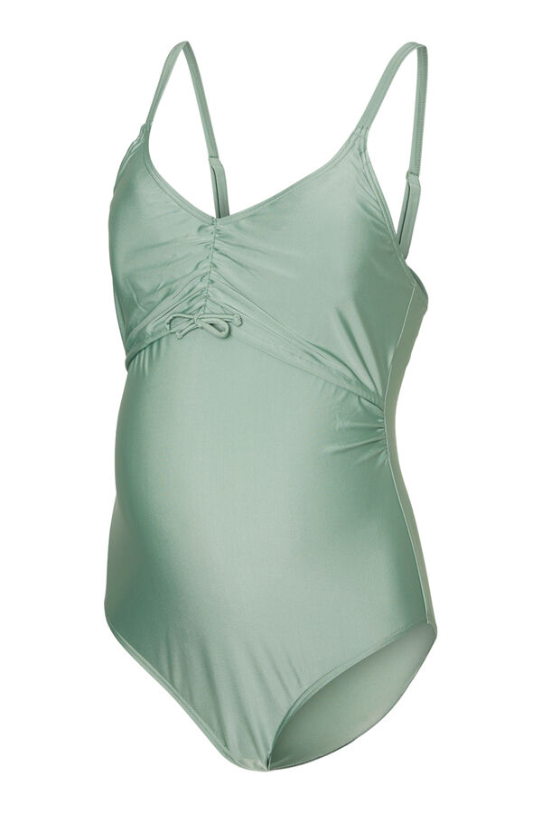 Mamalicious Maiô preto maternity verde