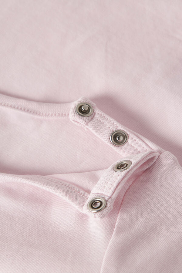Name it T-shirt de manga curta de beb&eacute; rosa