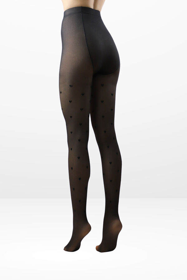 Ivette Bridal Panty Opac Doble Capa 85Dn Velvet Fantasy negro