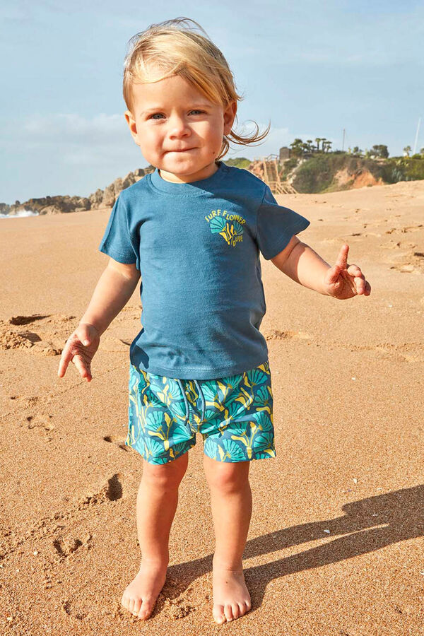 Gocco Mai&ocirc; floral azul azul