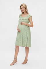 Womensecret Vestido de alças maternity verde
