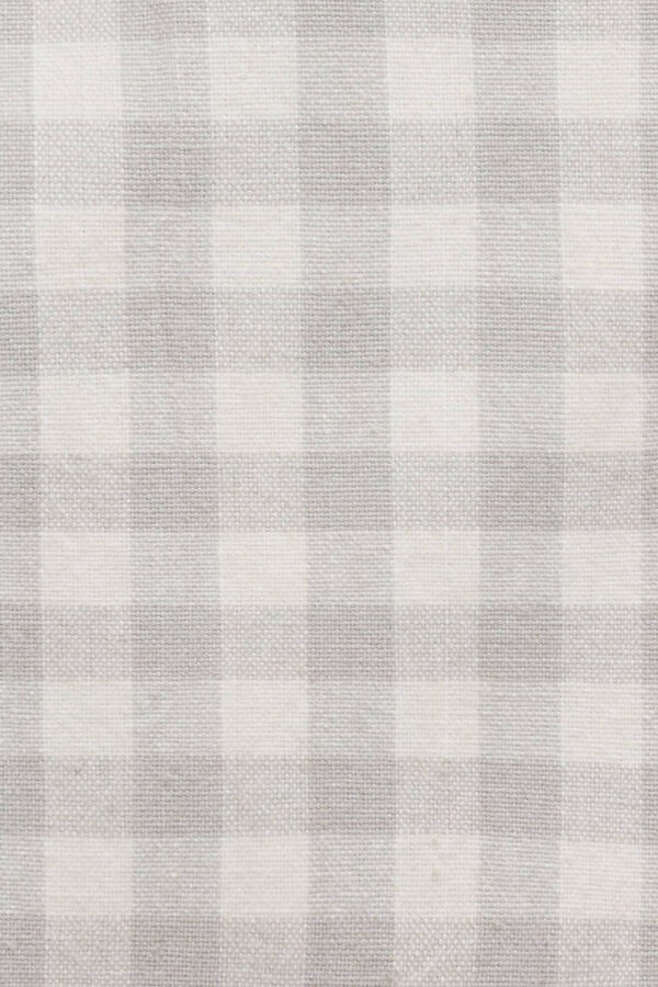 Textura Bolsa cuadros vichy gris