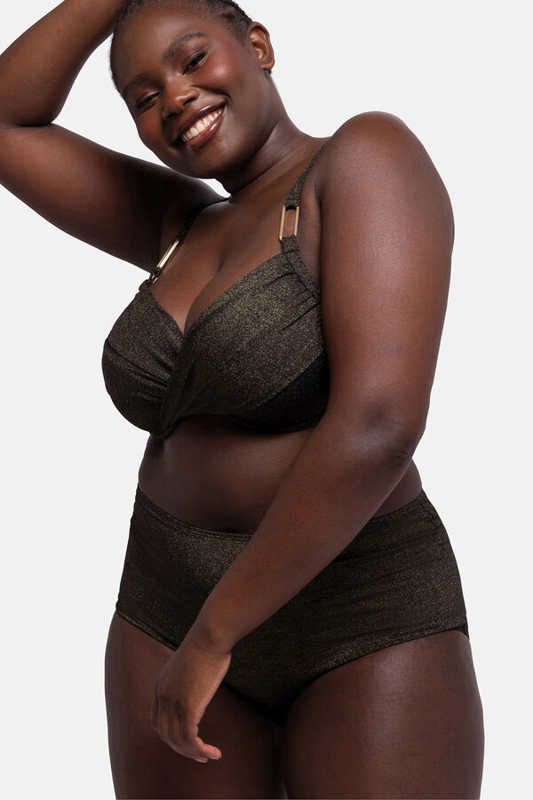 Dorina Top de biquíni com aro preto