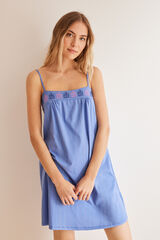 Women'secret Camis&oacute;n 100% algod&oacute;n pespuntes estampado