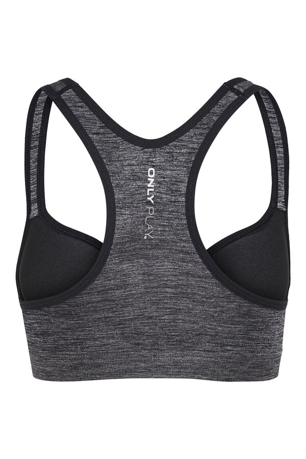 Only Play Sujetador deportivo intensidad media negro