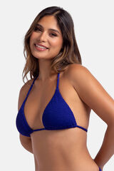 Dorina Top de biquíni triangular azul azul
