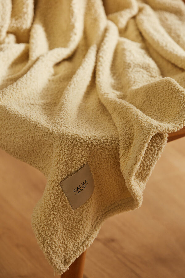 Calma House Plaid crudo Coco amarillo