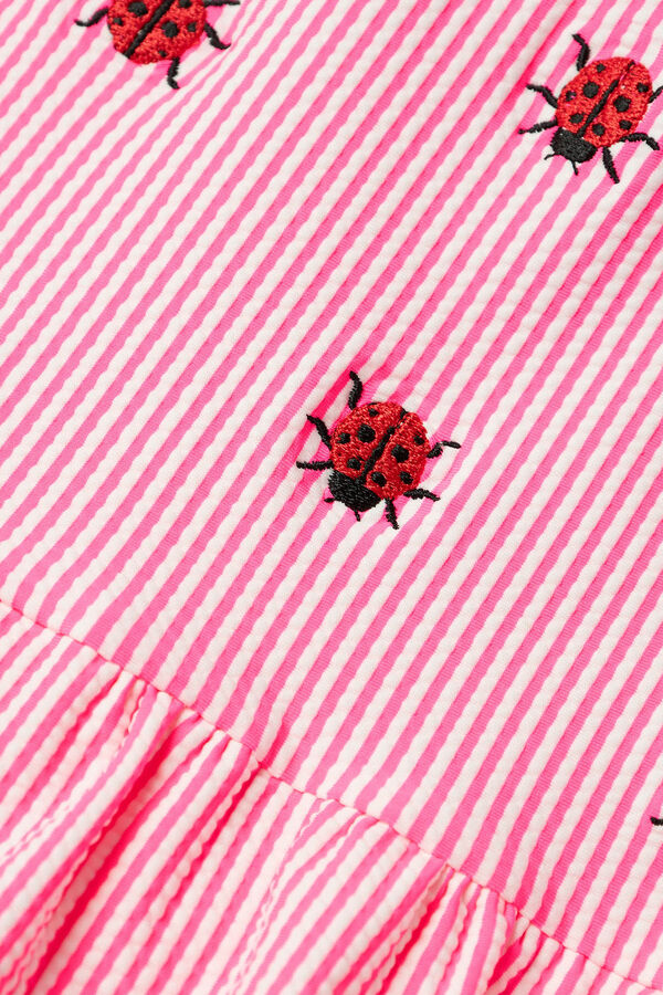 Name it Maiô menina com detalhe rosa