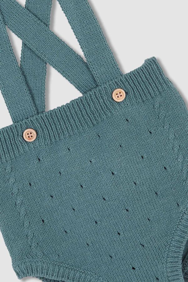 Gocco Cal&ccedil;as bombachas de malha com al&ccedil;as verdes estampado