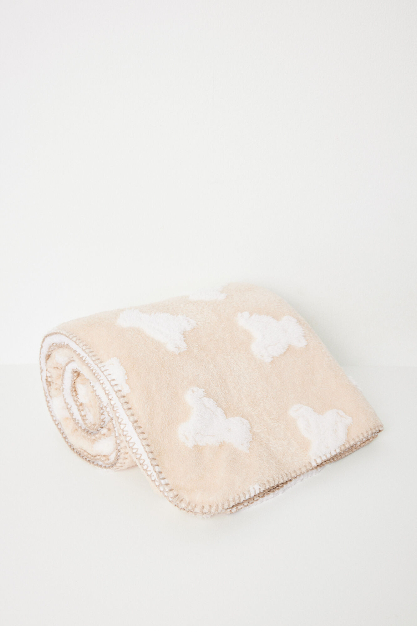 Women'secret Manta osos efecto pelo