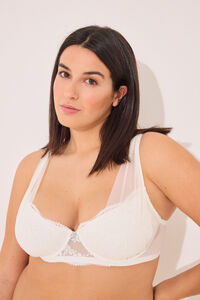 Women'secret BEAUTIFUL sutiã clássico de renda branca