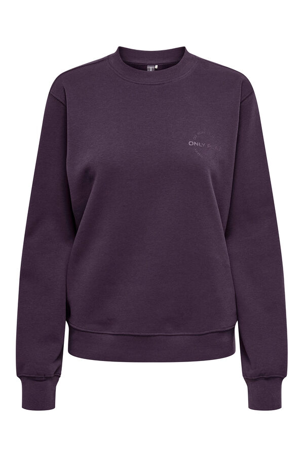 Only Play Sudadera sin capucha morado/lila