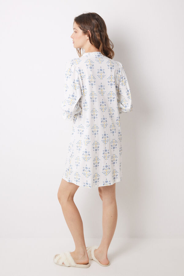 Women'secret Camis&oacute;n corto 100% algod&oacute;n allover flores estampado