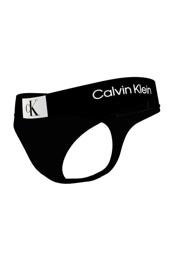 Calvin Klein Parte de abajo de tanga negro