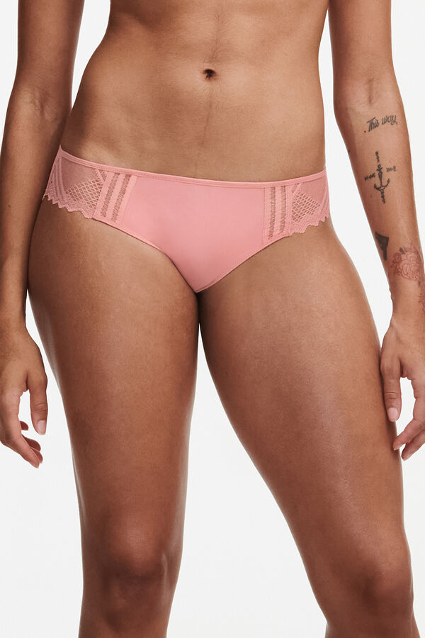 Passionata Cuequinha clássica com bordados borgonha