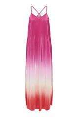 Only Maternity Vestido largo maternity sin mangas rosa