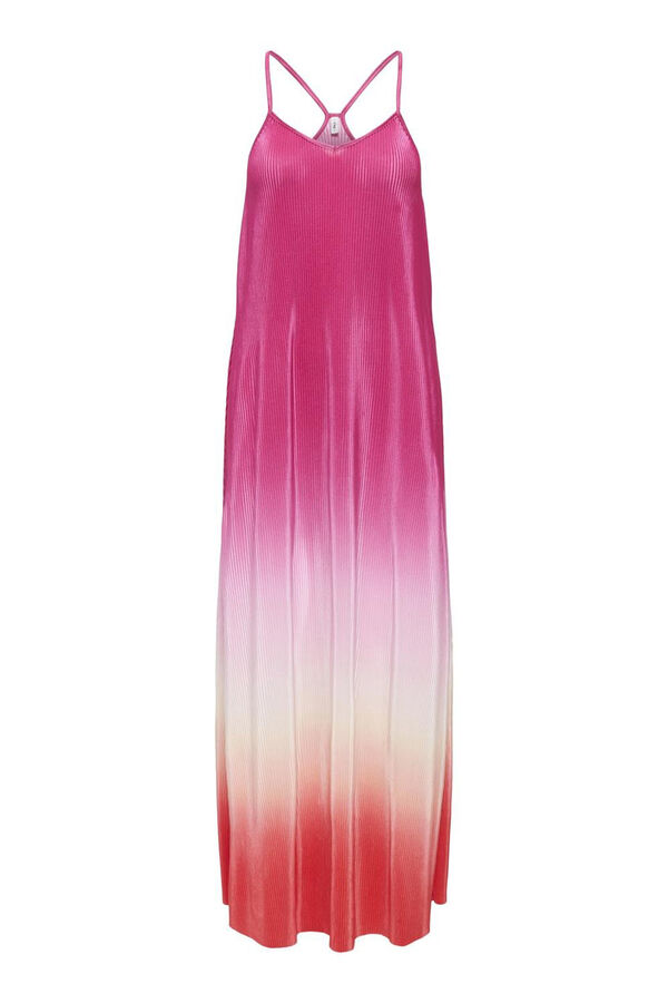 Only Maternity Vestido largo maternity sin mangas rosa