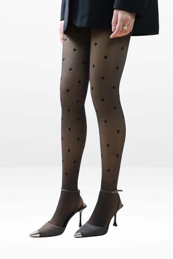 Ivette Bridal Panty Opac Doble Capa 85Dn Velvet Fantasy negro