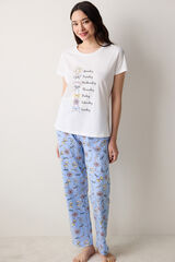 Penti Conjunto de pijama pijama comprido estampado estampado