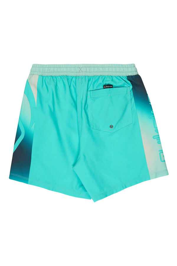 Quiksilver Fato de banho curto com logo lateral azul