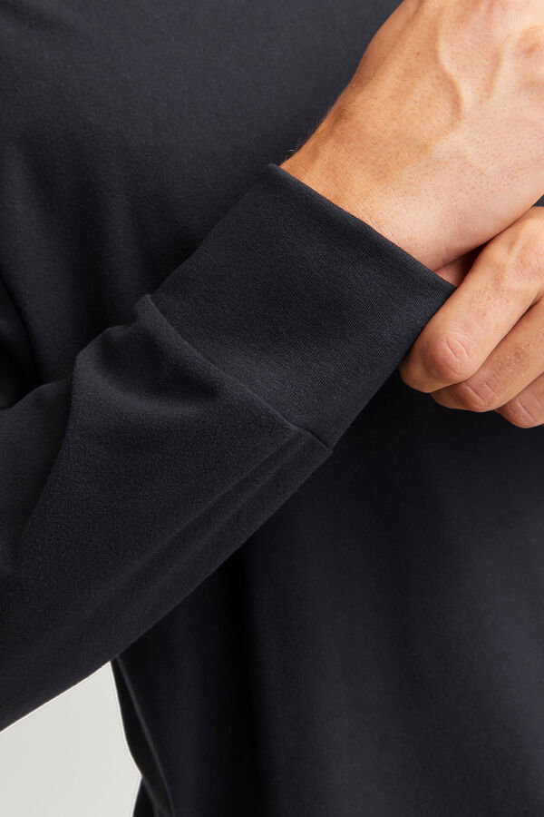 Jack & Jones Conjunto de fato de treino monocrom&aacute;tico preto