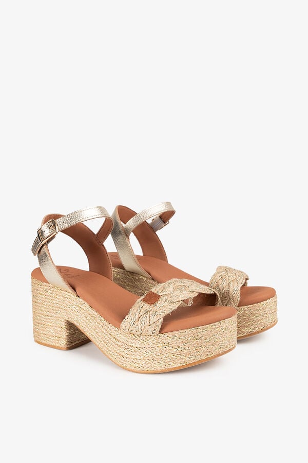 Popa Cunha de calcanhar estampado