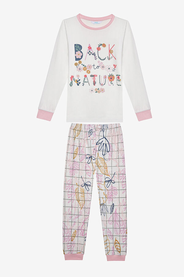 Penti Conjunto de pijama de menina verde