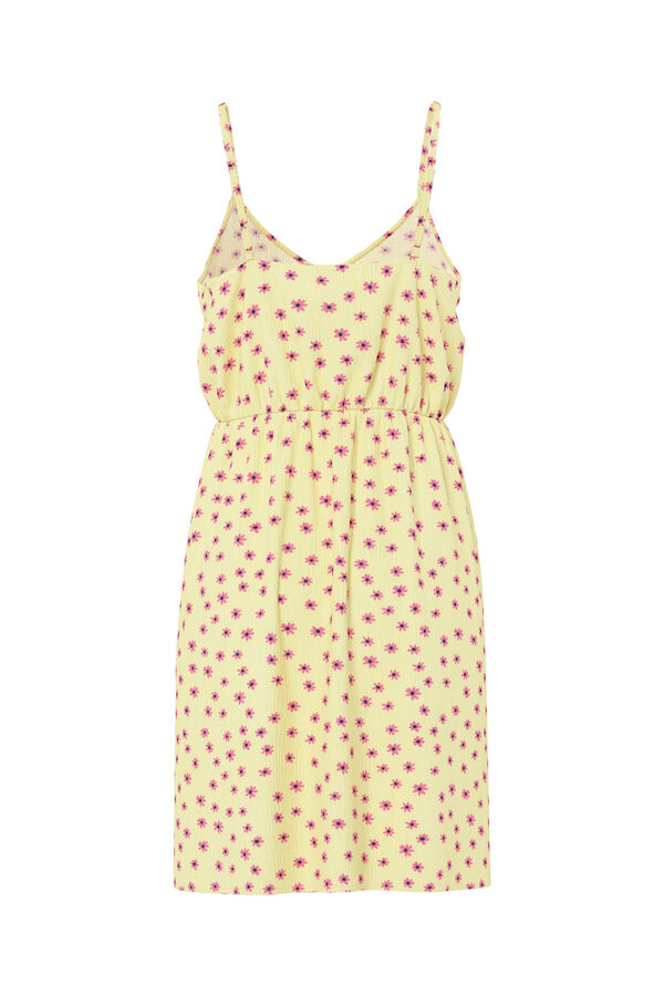 Pieces Vestido de flores de al&ccedil;as estampado
