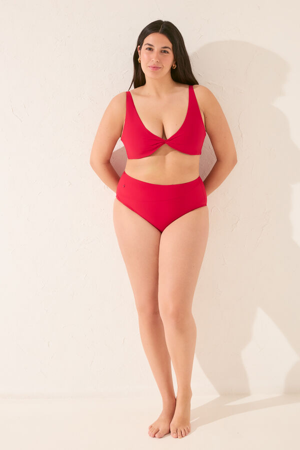 Women'secret Top bikini halter capacidad rojo rojo