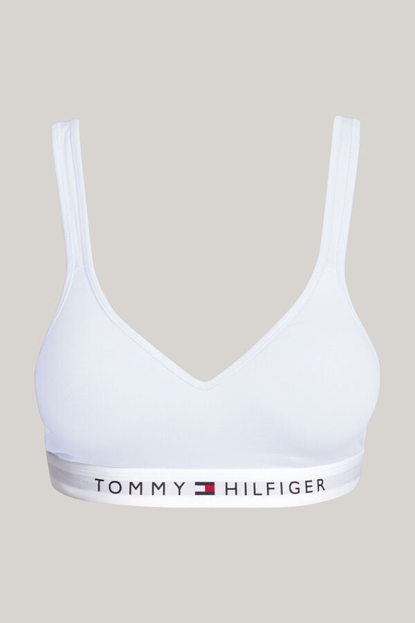 Tommy Hilfiger Soutien triangular push-up azul