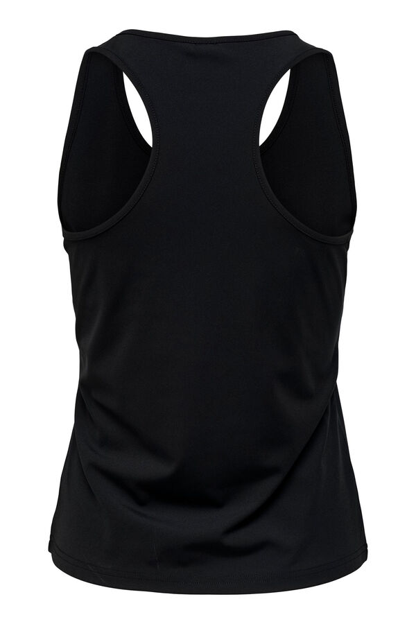 Only Play Top deportivo sin mangas negro