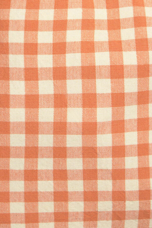 Textura Bolsa de cuadros vichy coral