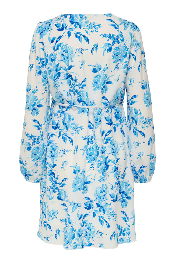 Only Maternity Vestido curto maternity azul