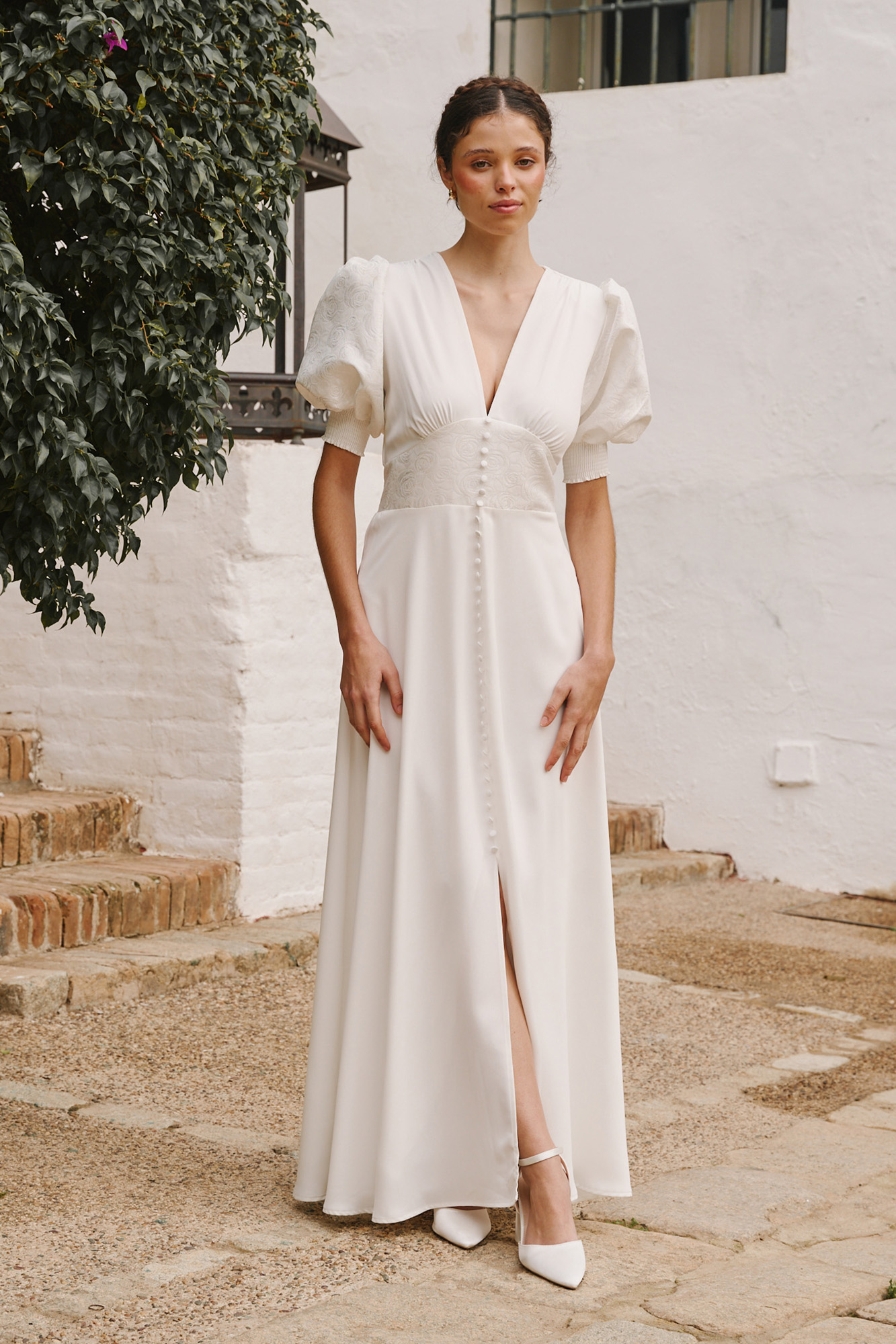 Vestido de noiva Cala Ofertas em vestidos de mulher Fifty Factory