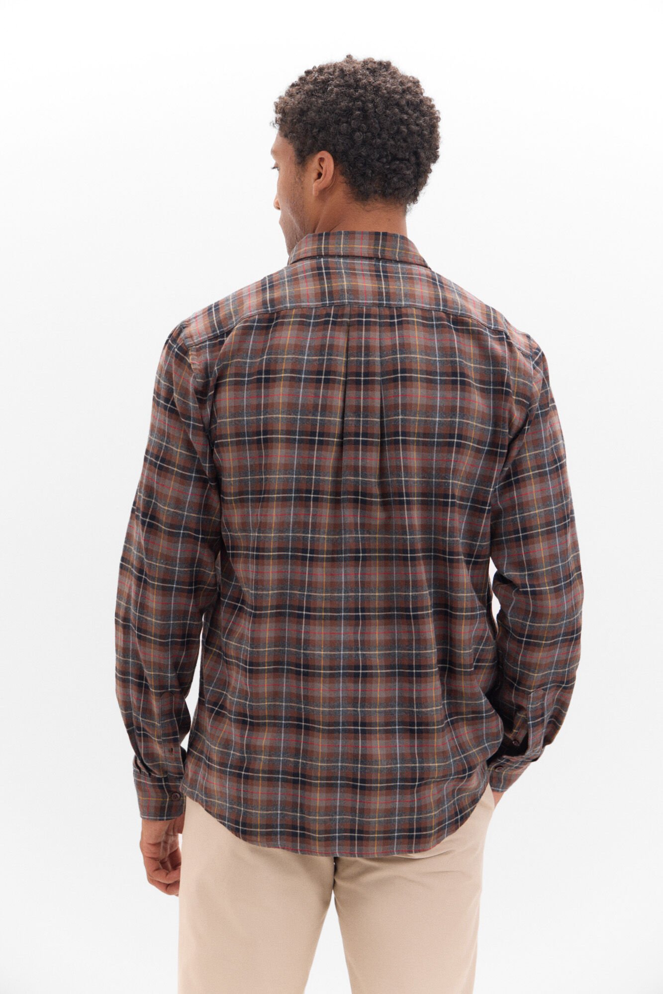 Camisa twill cuadros Ofertas en camisas de hombre Fifty Factory