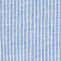 Cortefiel Camisa cuello mao lino Azul