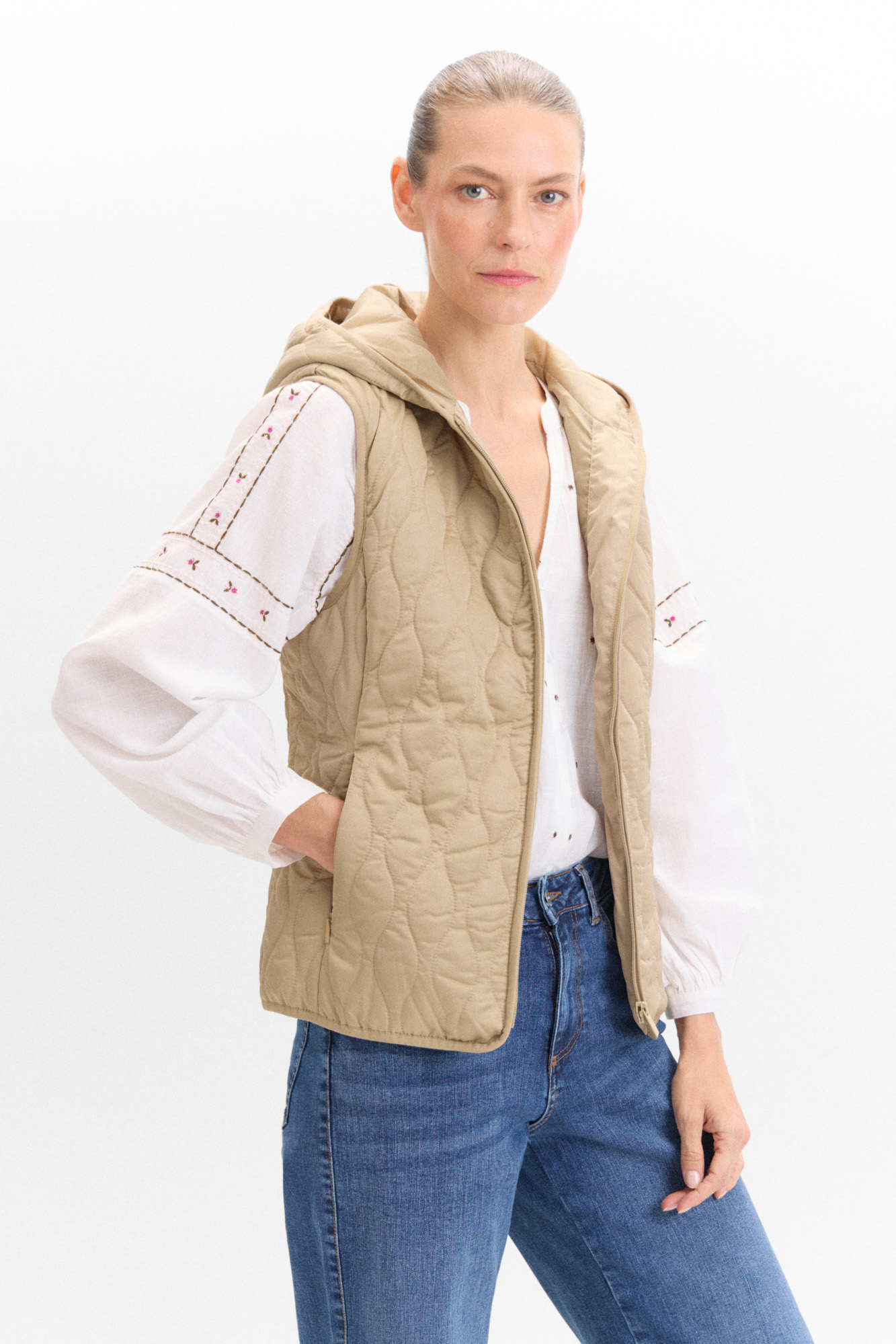 Chaleco ultrafino acolchado Ofertas en chalecos de mujer Fifty