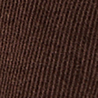 Cortefiel Camisa pana algodón orgánico Marrón oscuro
