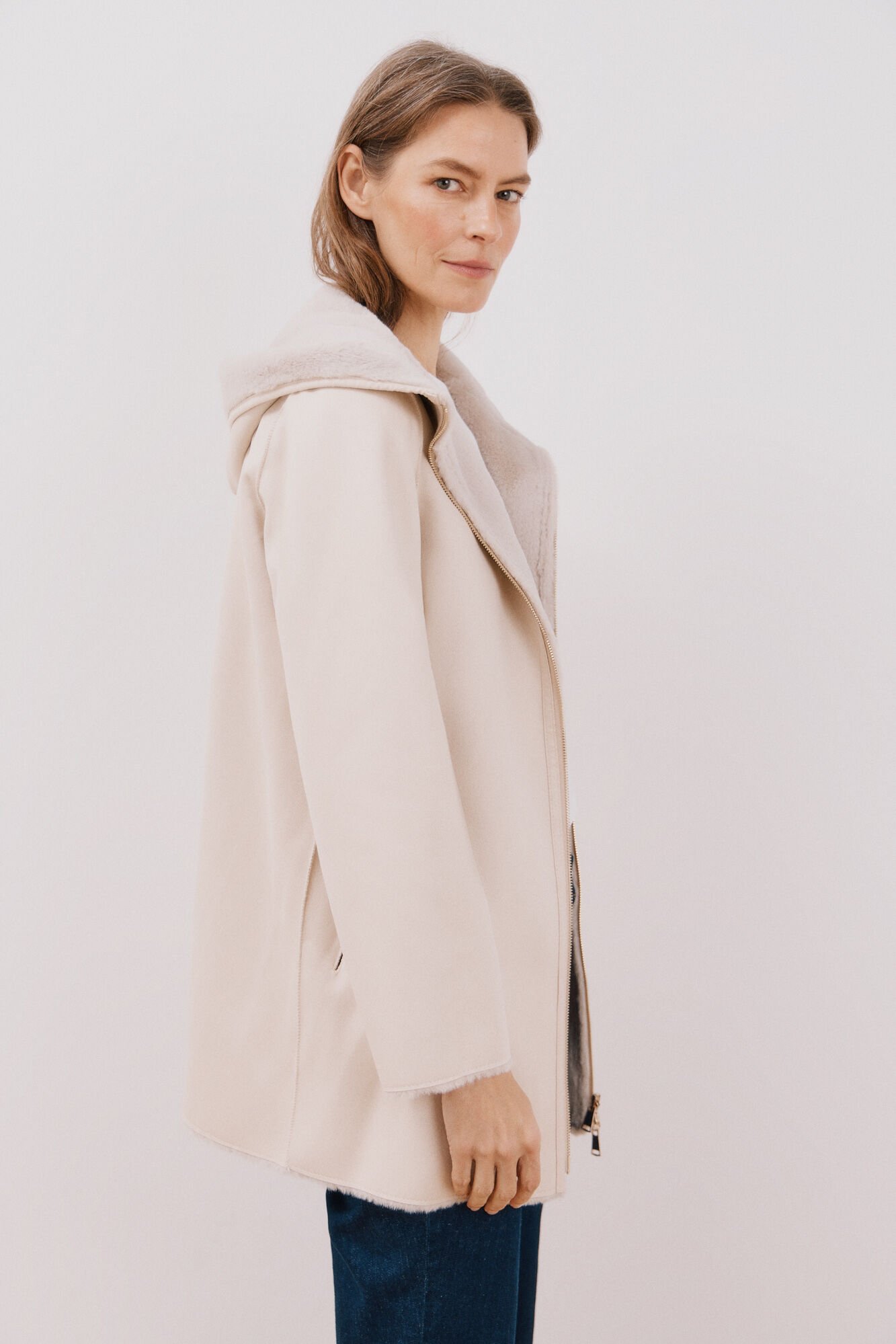 Doble Faz Rebajas Cortefiel Abrigos Mujer Abrigo Efecto Doble Faz