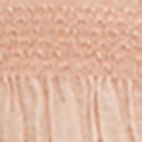 Cortefiel Blusa decote quadrado manga curta Rosa
