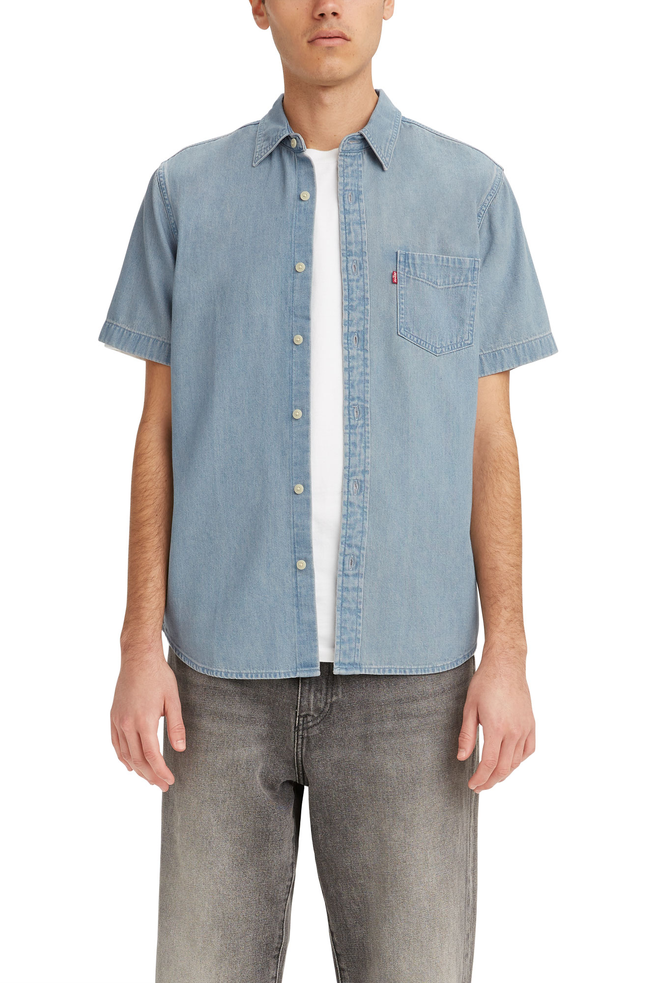 Levi’s® SS CLASSIC 1 PKT STANDRD Ofertas en camisas de hombre Fifty