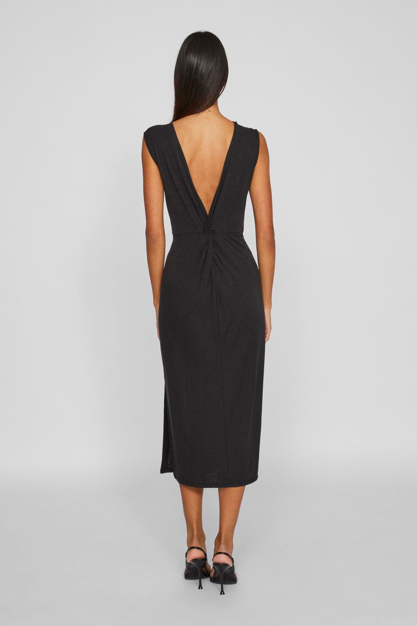 Vestido De Fiesta Mujer Elegante Sin Mangas Midi - Estampado, Ajustado, Ideal Para Halloween, Navidad Y Eventos