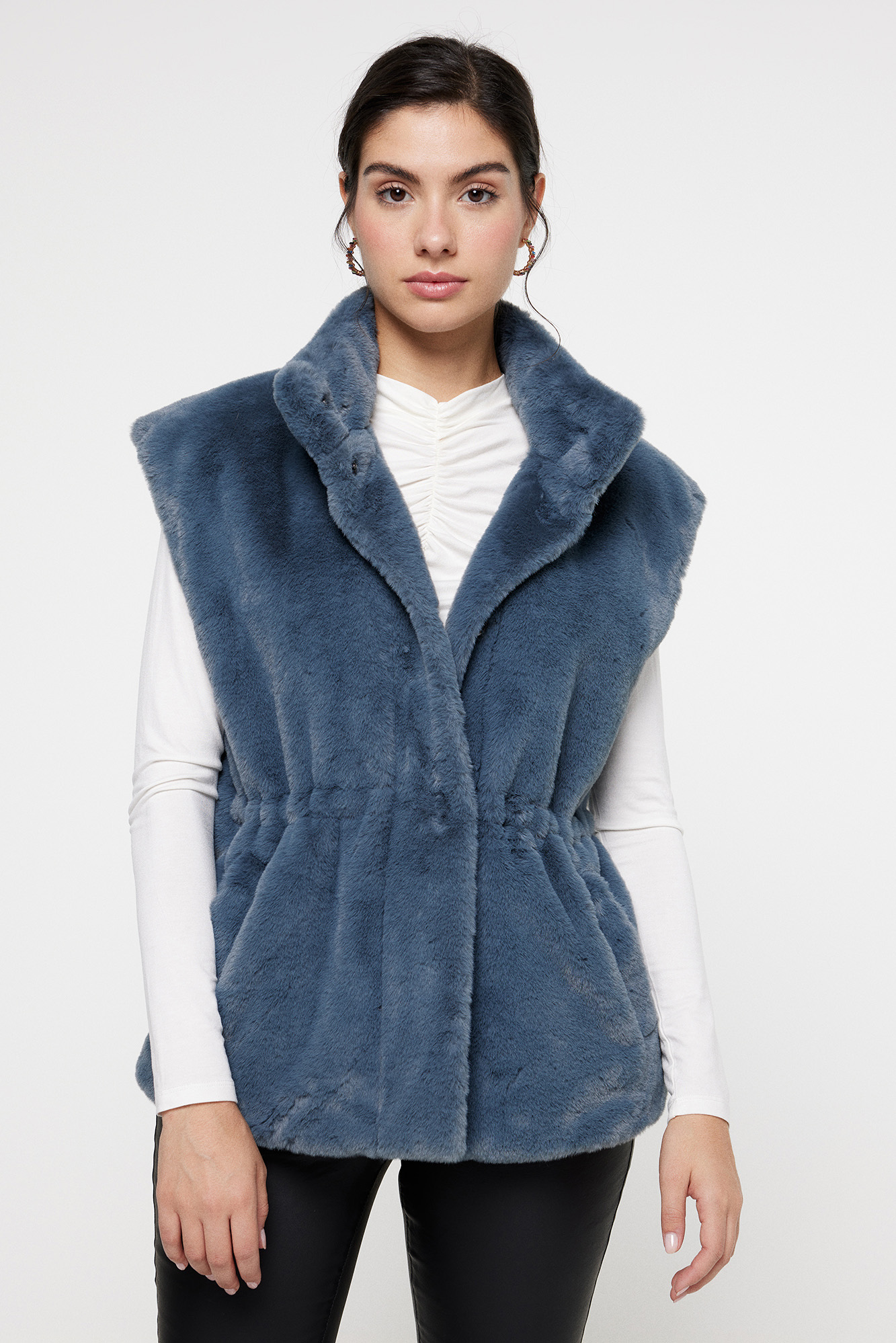 Chaleco Pelo Mujer Cortefiel Slowlove Chalecos De Pelo Mujer