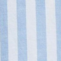 Cortefiel Camisa manga larga con cuello chino Azul