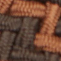 Cortefiel Cinturón trenzado textil Marrón