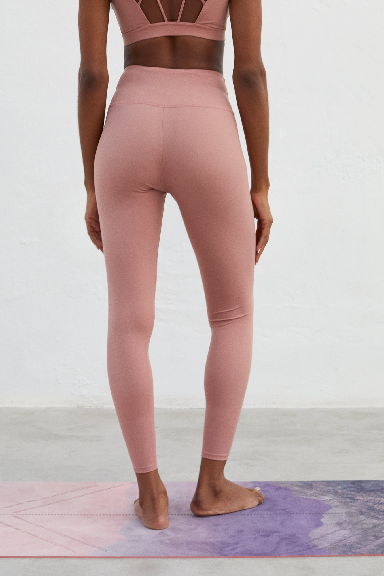 Leggings Fila Spire marino rosa mujer