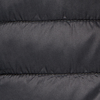 Fifty Outlet Colete reversível personalizado no peito Cinzento oscuro