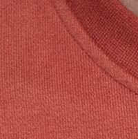 Fifty Outlet Sweatshirt qualidade algodão com bordado no peito Laranja